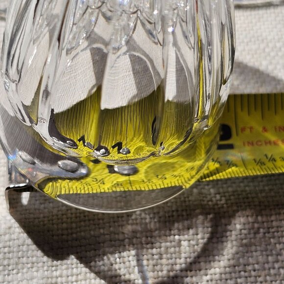 3 Heisey Colonial Panels Cordial Glasses 4.75" USA 1935 signed H fluted style - Picture 9 of 10